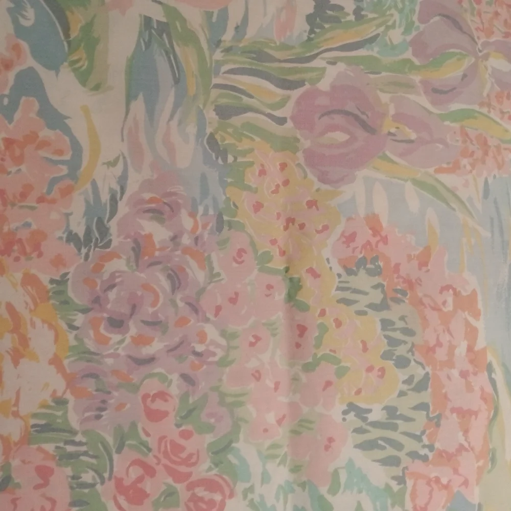 VTG Martex Atilier Claude Monet Water Lilies Floral King Pillow Cases *PAIR*